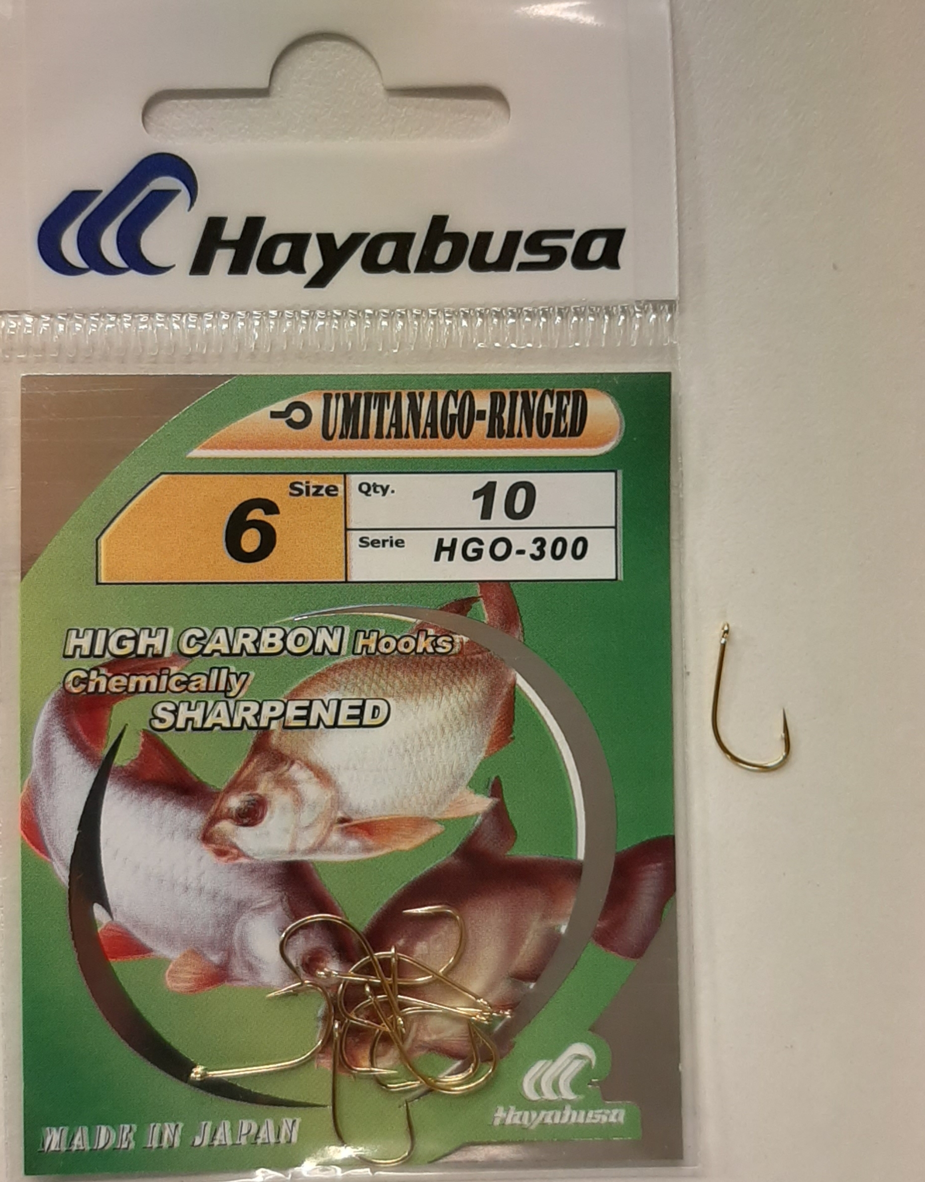 Kabliukai Hayabusa UMITANAGO-RINGED HGO-300