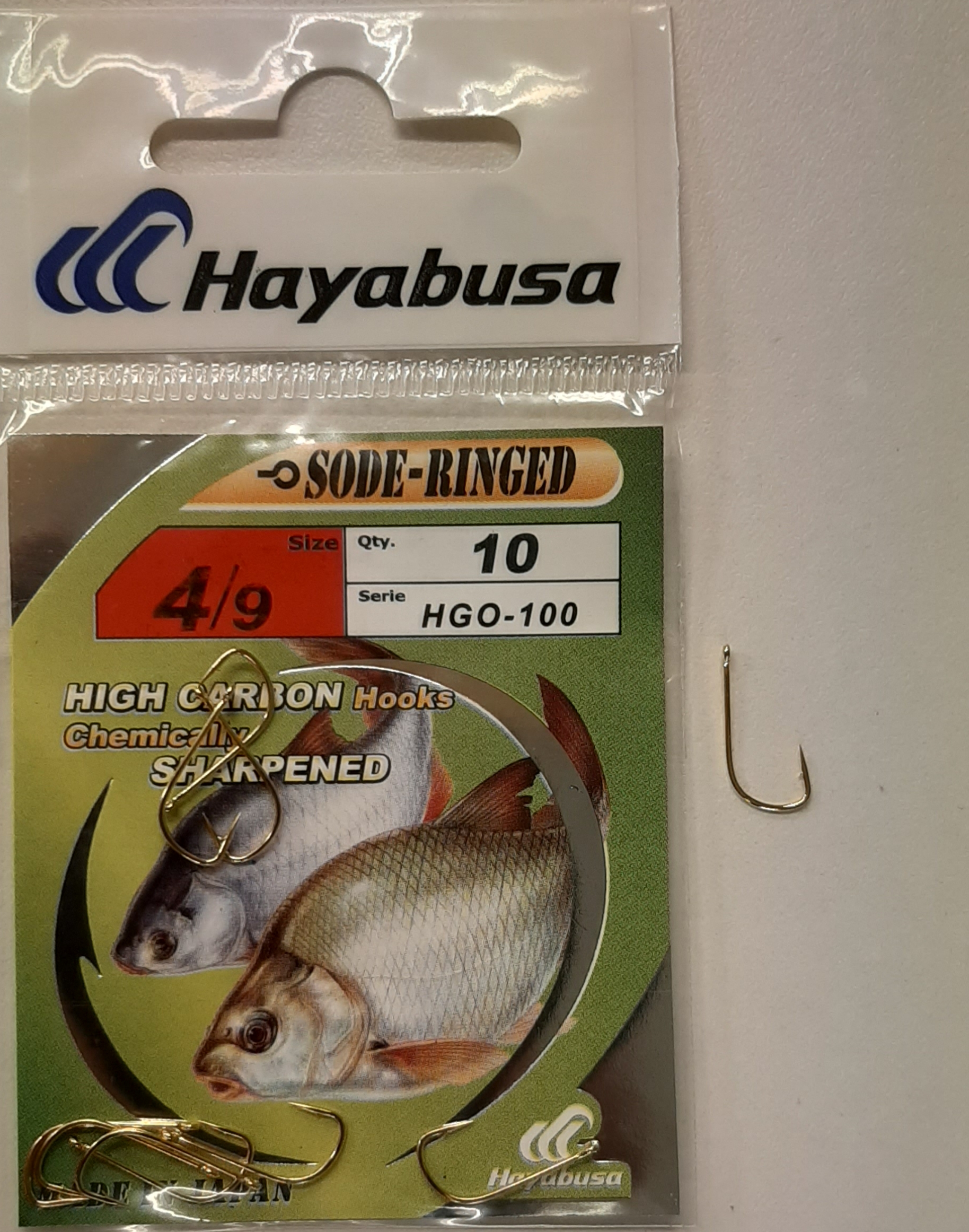 Kabliukai Hayabusa SODE-RINGED HGO-100