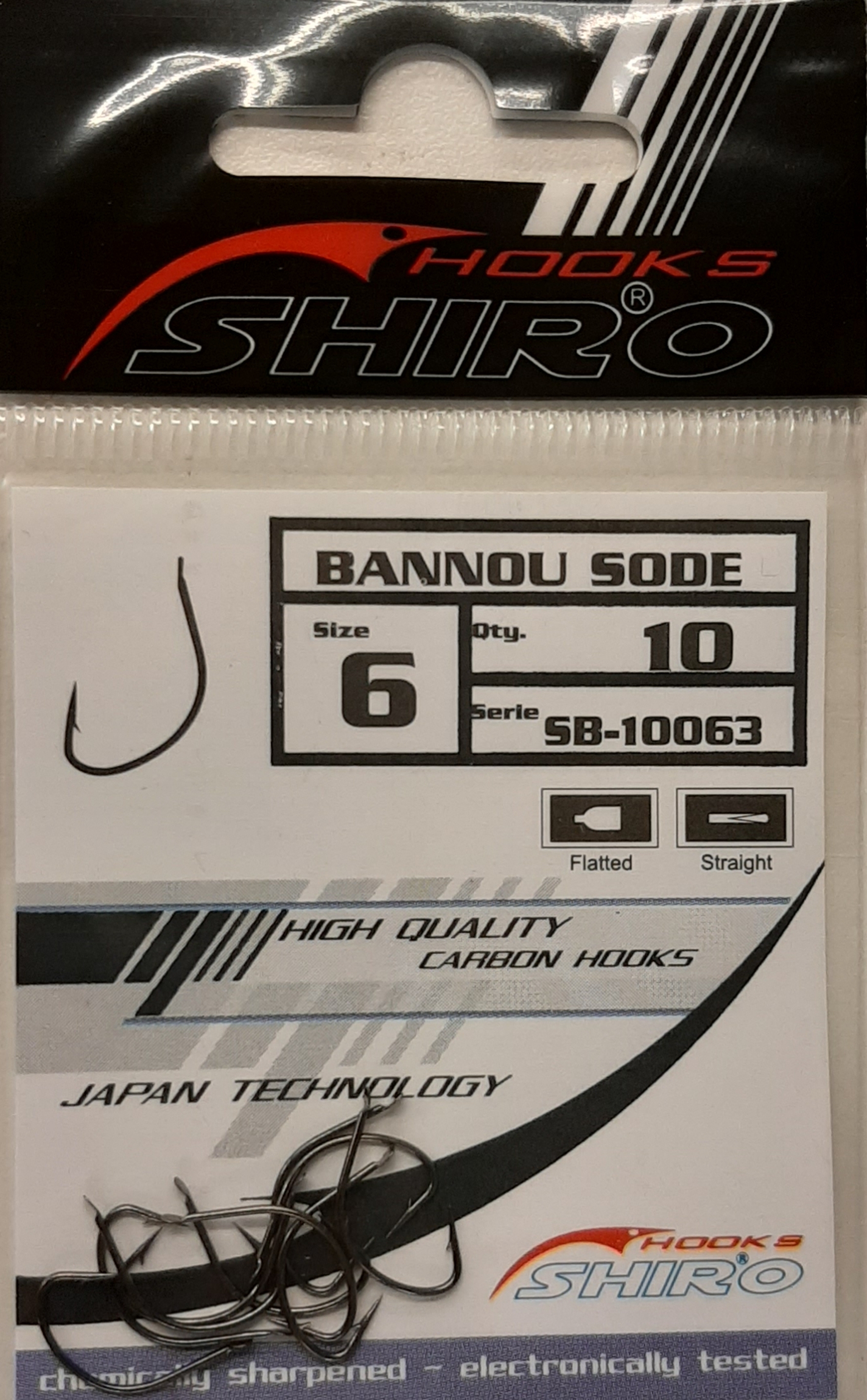 Kabliukai Shiro BANNOU SODE SB-10063