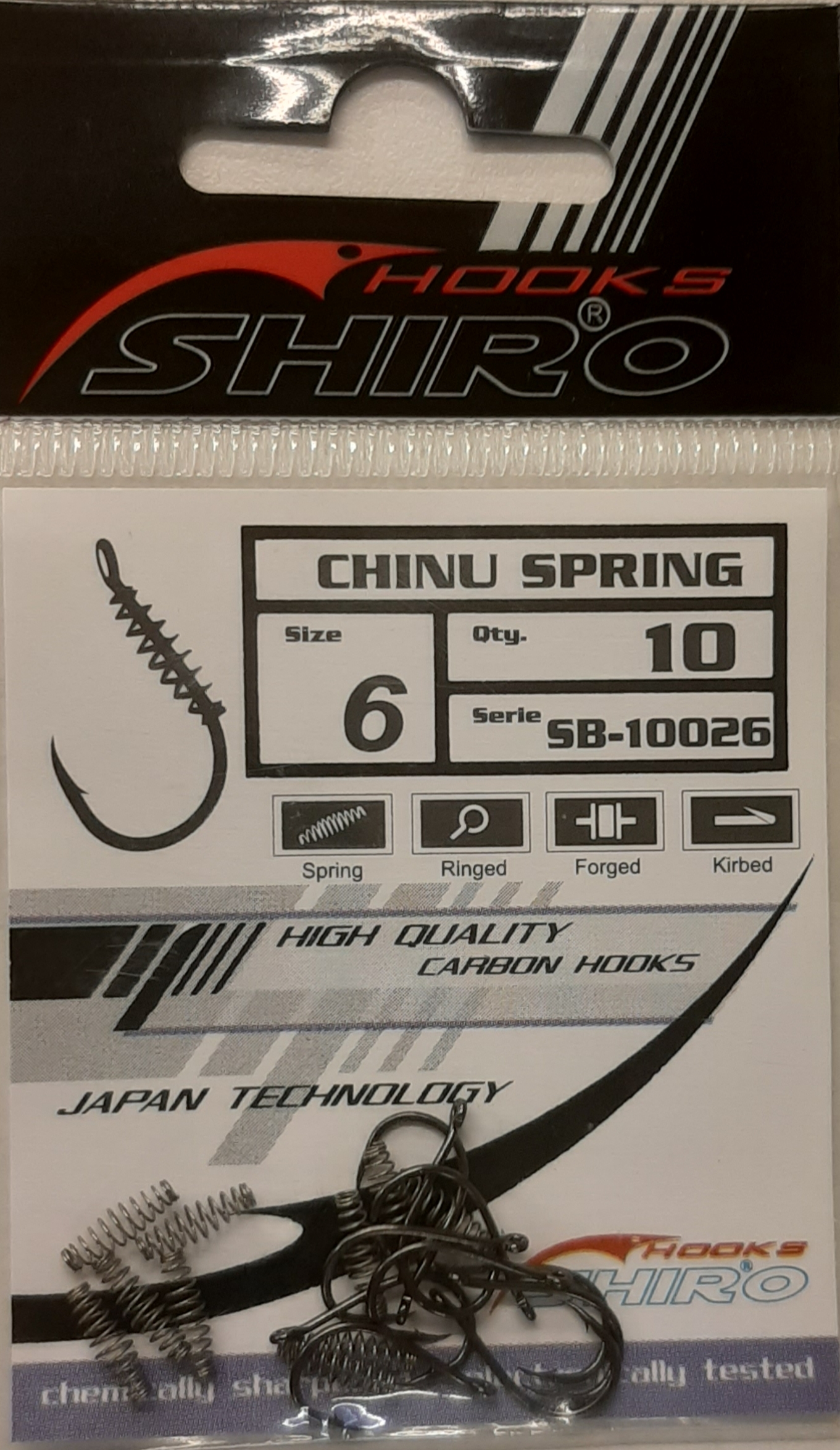 Kabliukai Shiro CHINU SPRING SB-10026