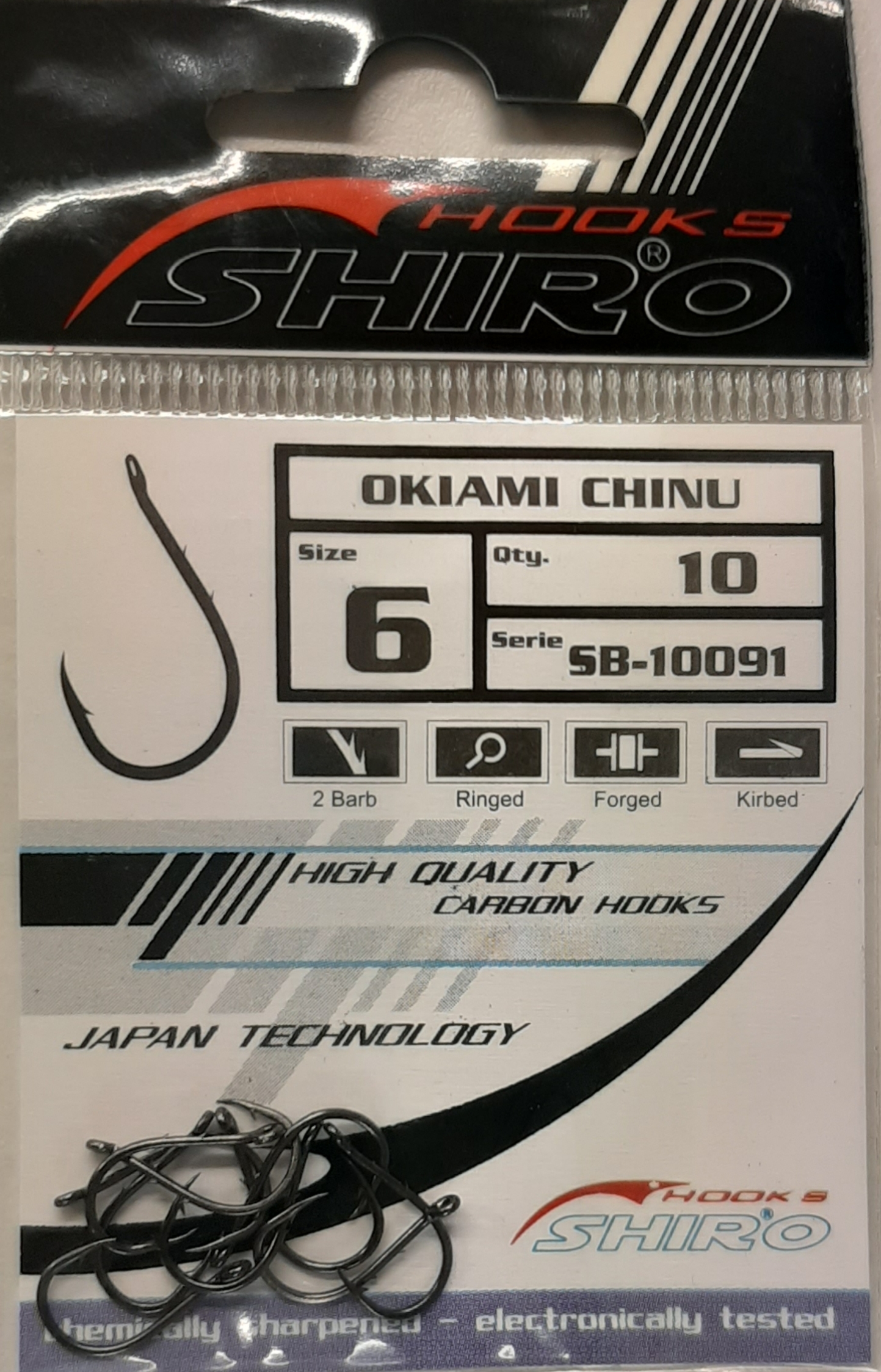 Kabliukai Shiro OKIAMI CHINU SB-10091