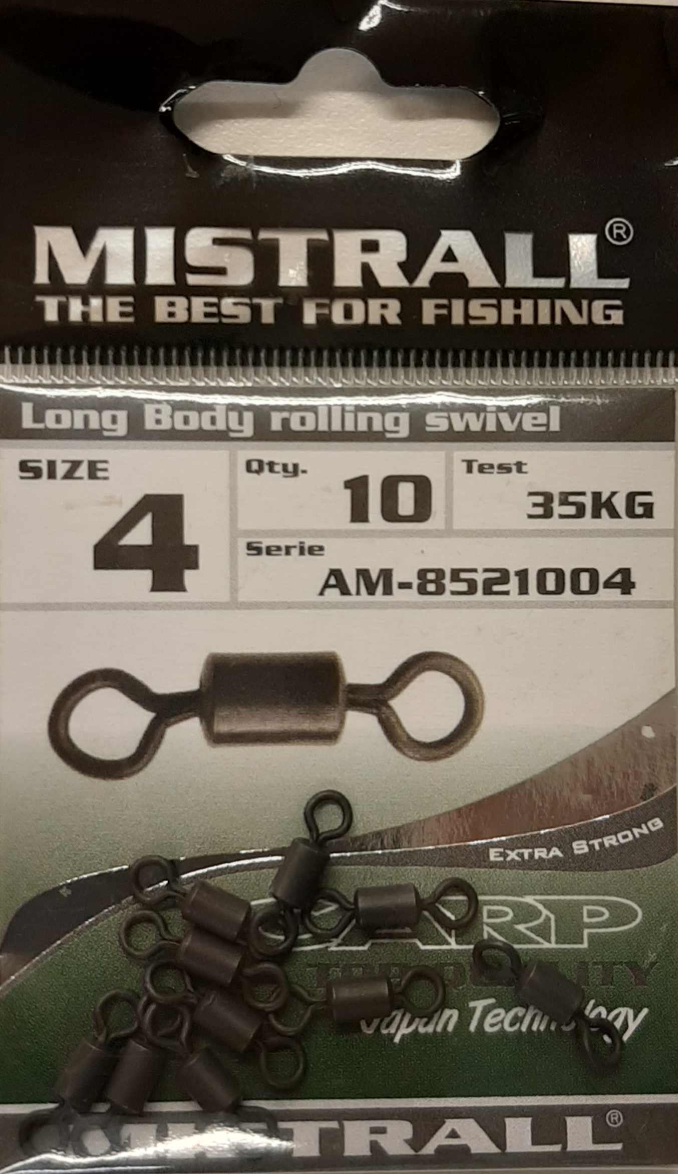 Suktukai Mistrall Long Body Rolling Swivel