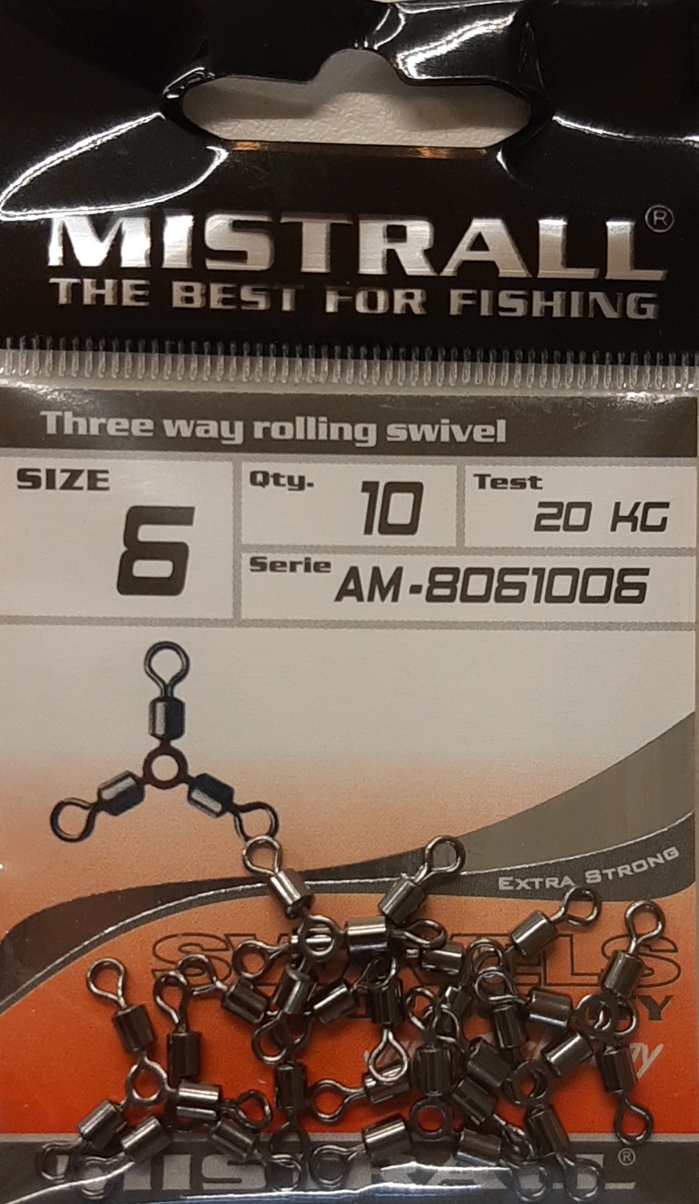 Suktukai Mistrall Three Way Rolling Swivel