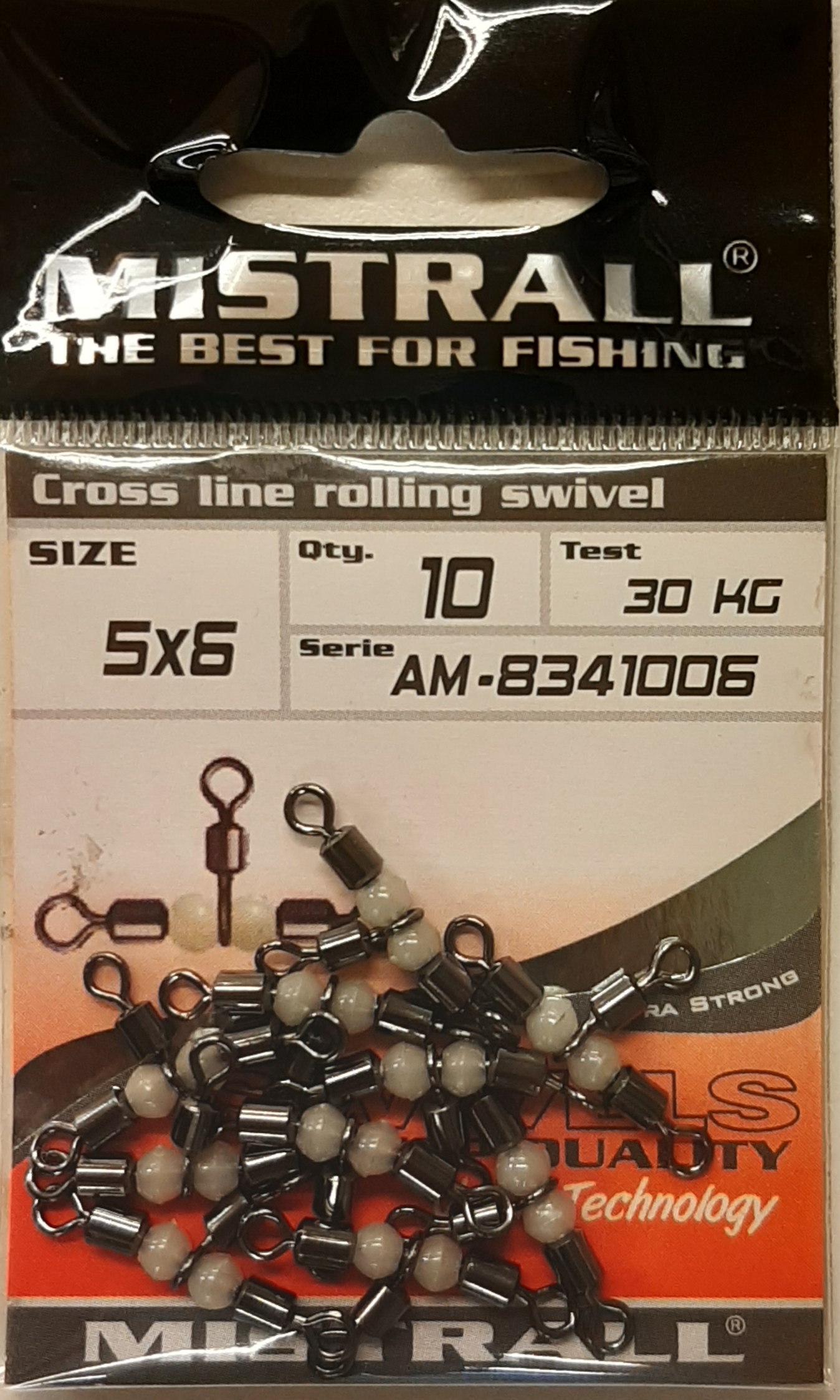 Suktukai Mistrall Cross Line Rolling Swivel