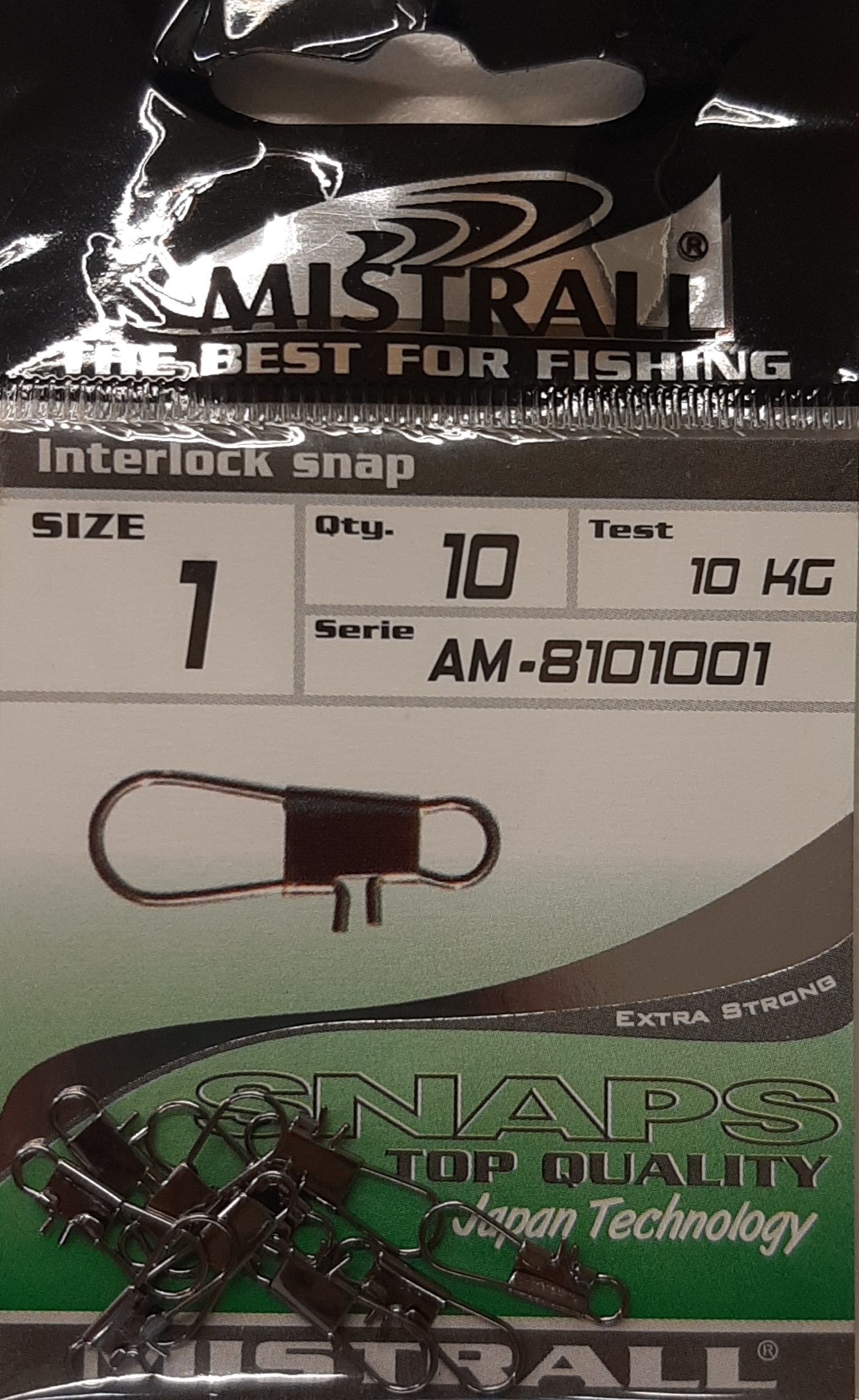 Karabinai Mistrall Interlock Snap
