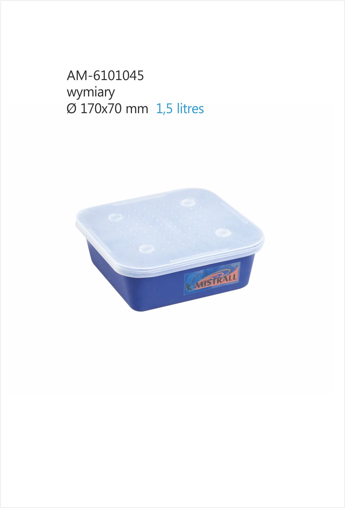 Dėžutė masalams vidutinė Mistrall AM-6101045