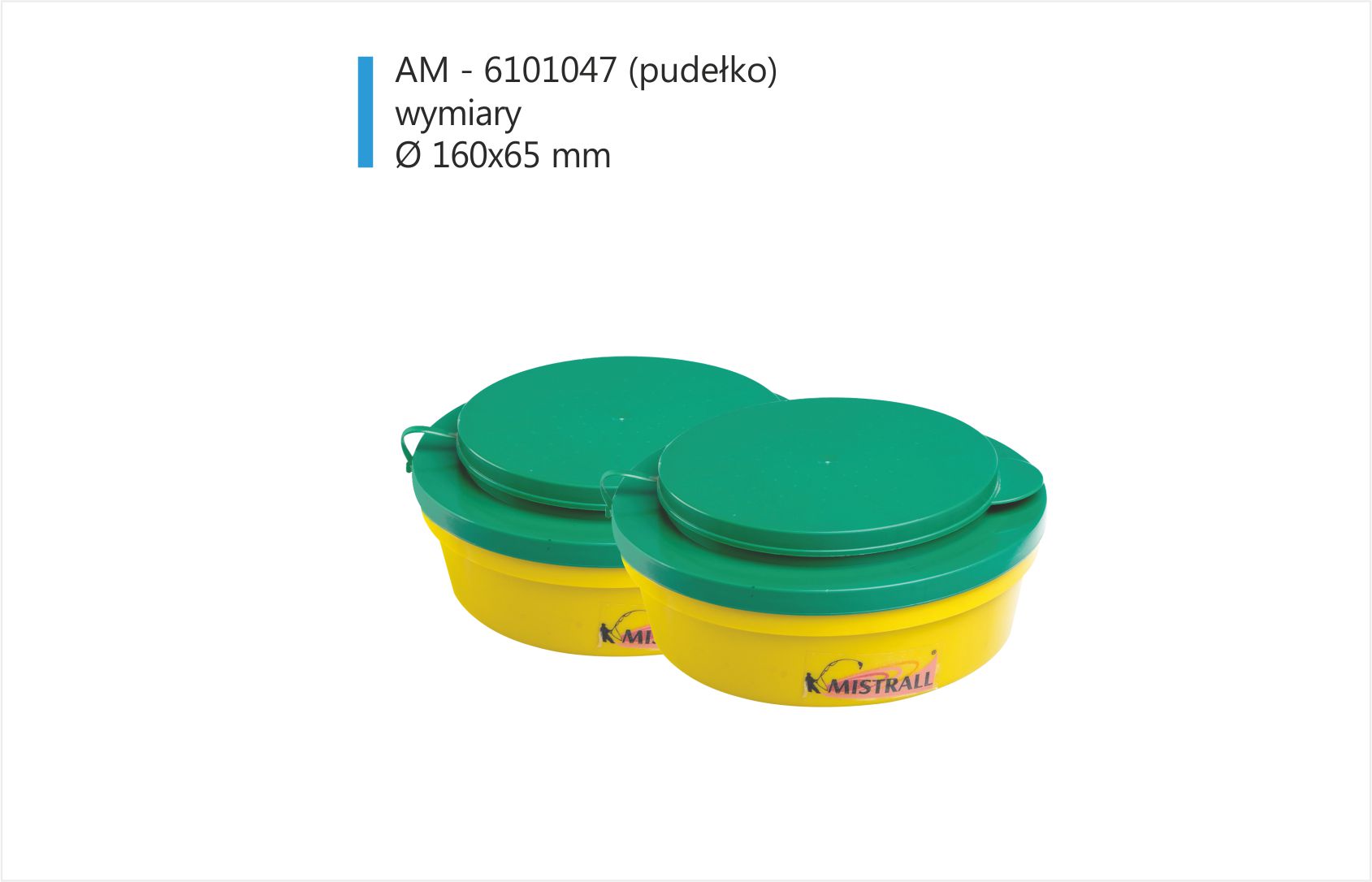 Dėžutė masalams maža Mistrall AM-6101047