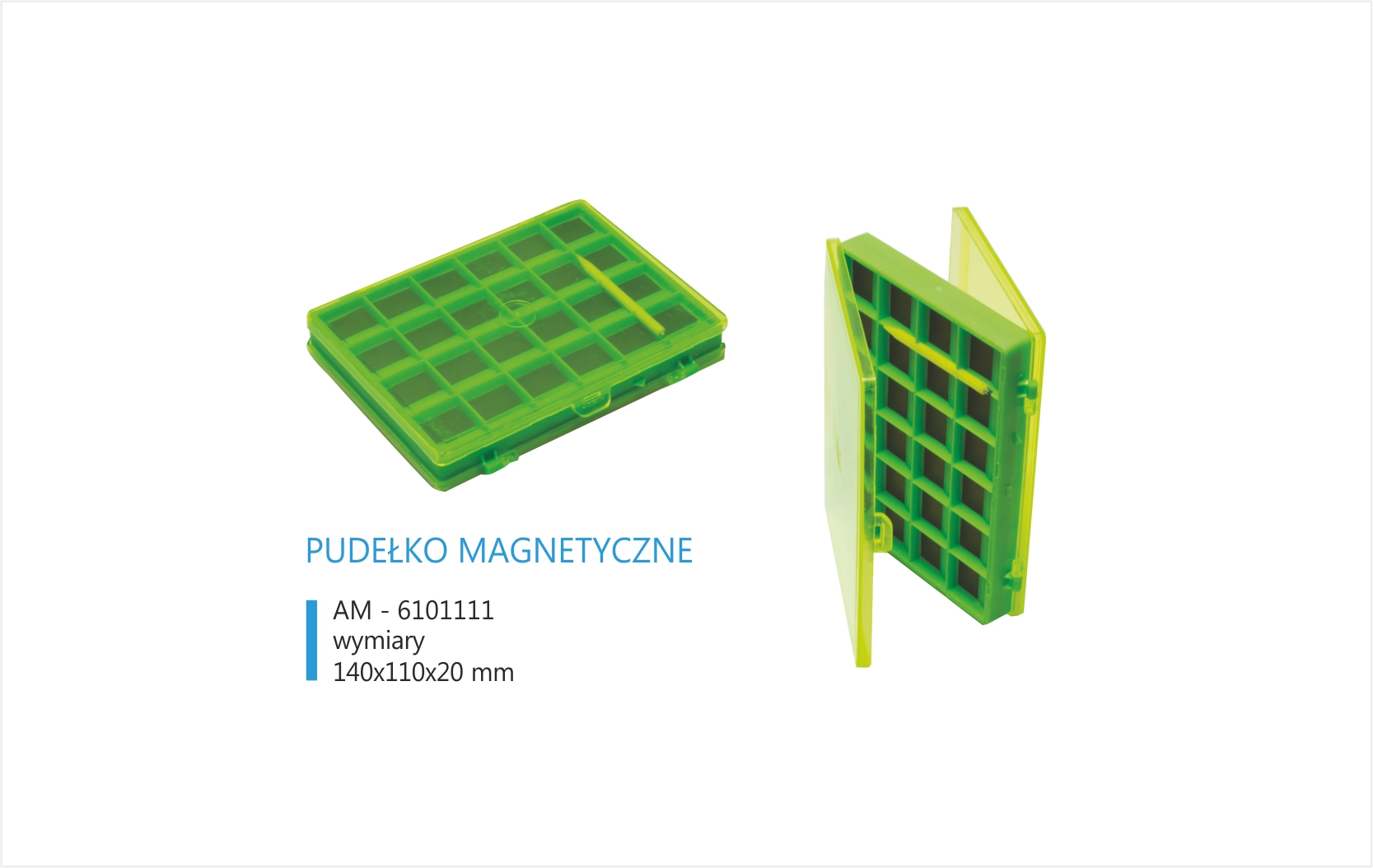 Dėžutė Magnetinė kabliukams Mistrall AM-6101111