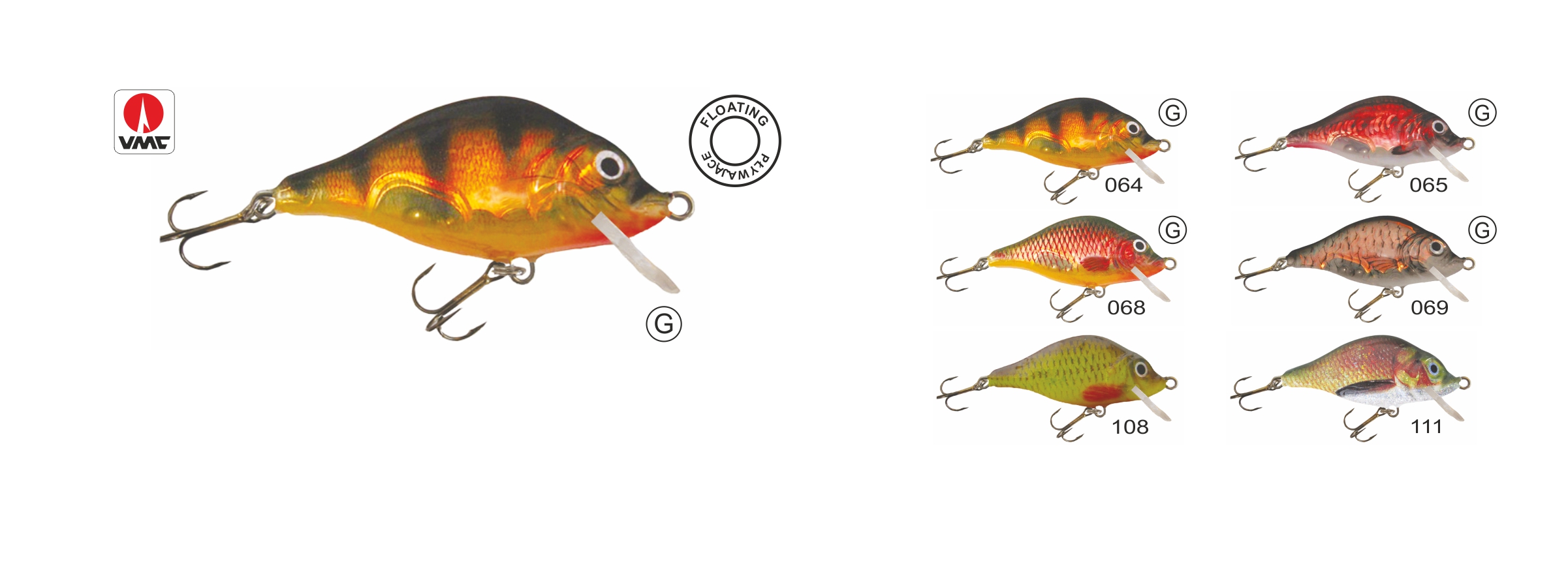 Vobleris HRT Carp Floater 9cm