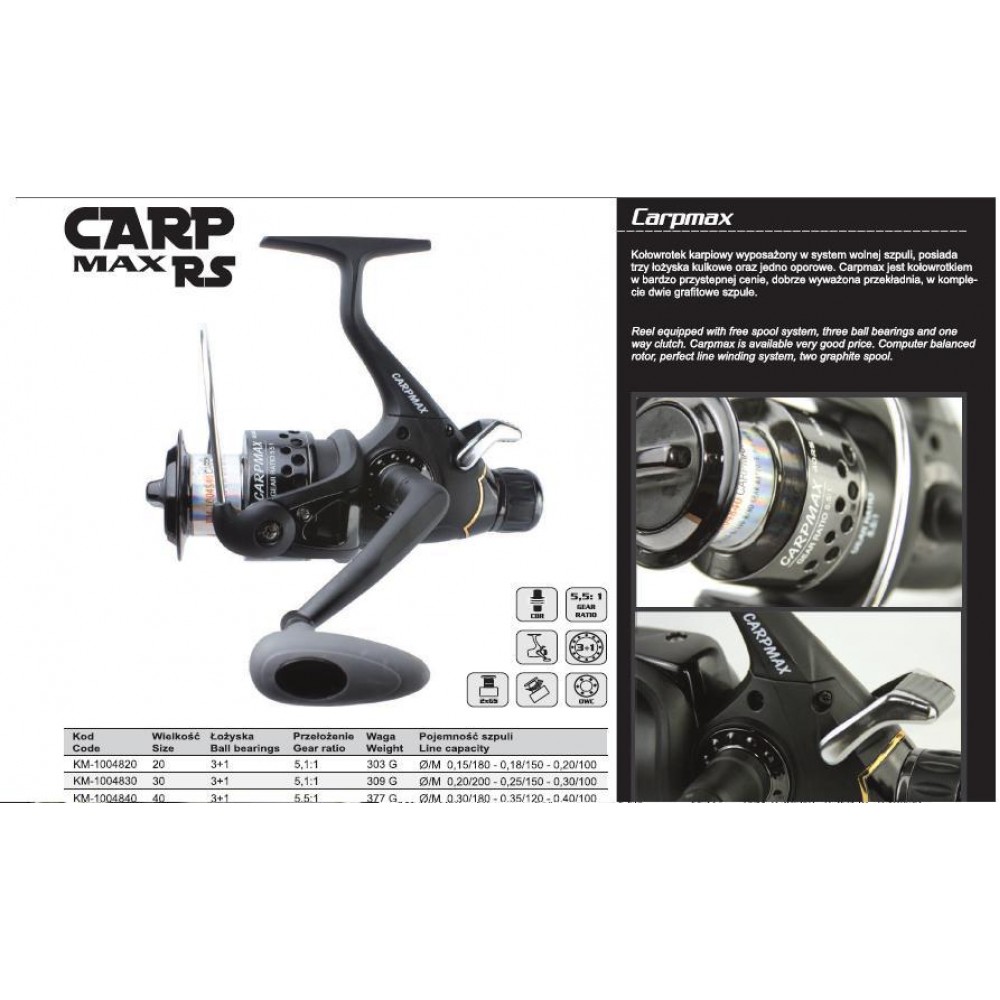 Ritė Mistrall Carp Max RS - Image 2