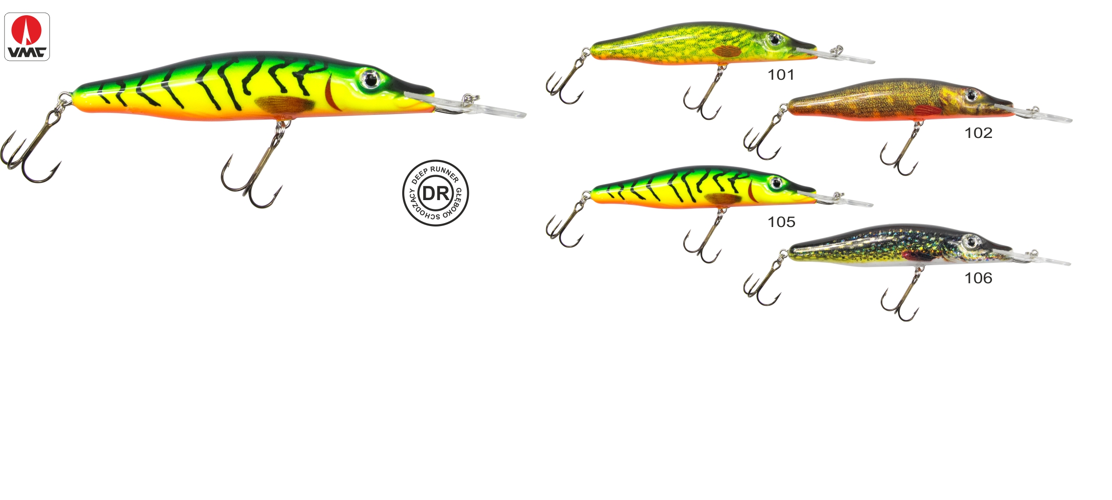 Vobleris HRT Fox Deep Diver 10cm