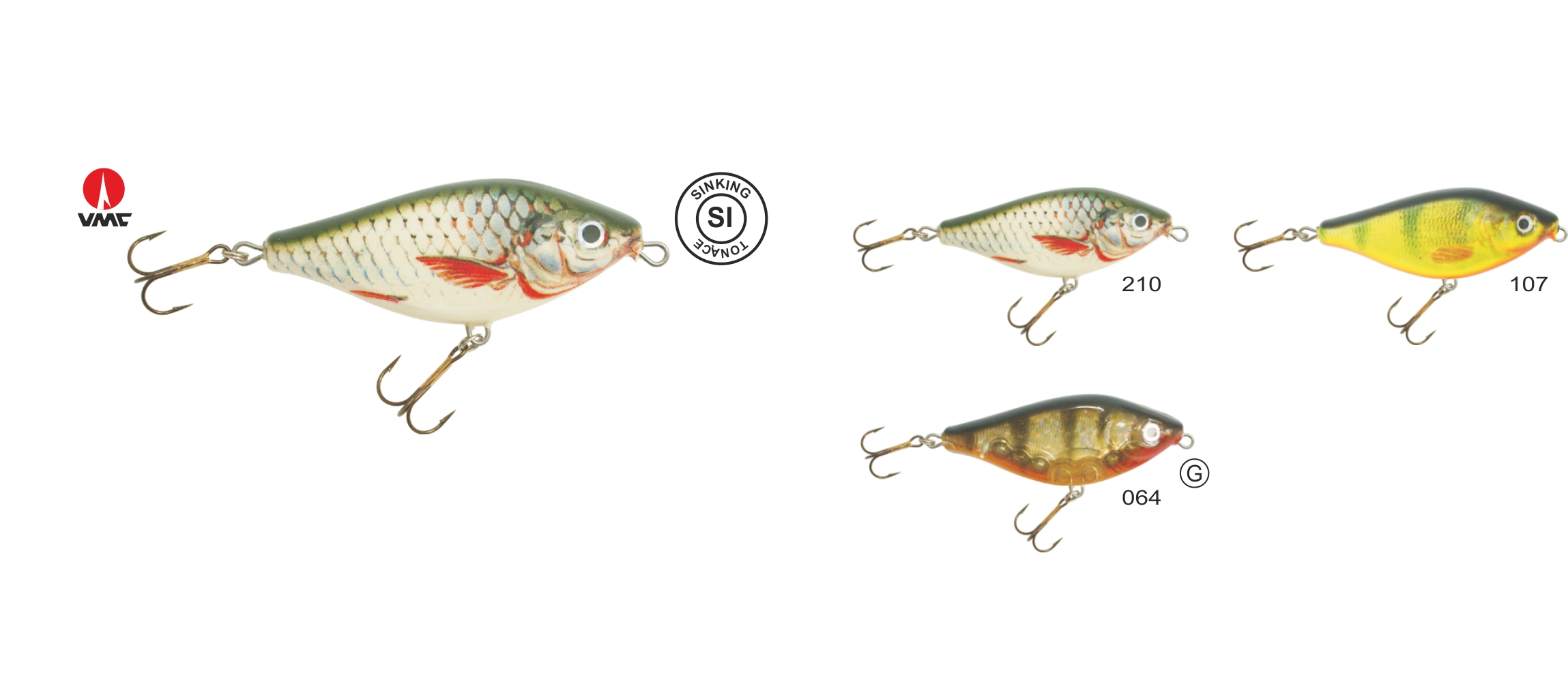 Vobleris HRT Jerk Sinking 8cm
