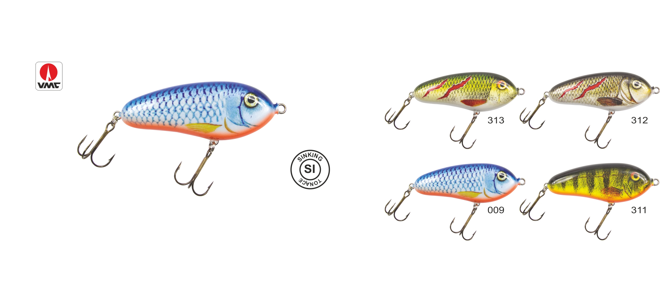 Vobleris HRT Mini Jerk Sinking 10cm