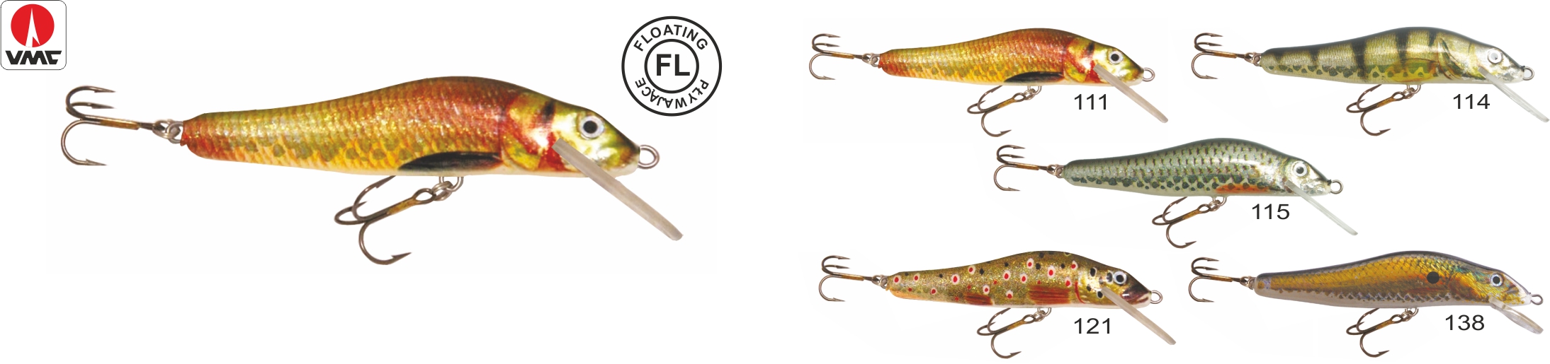 Vobleris HRT Minnow Floater 11cm