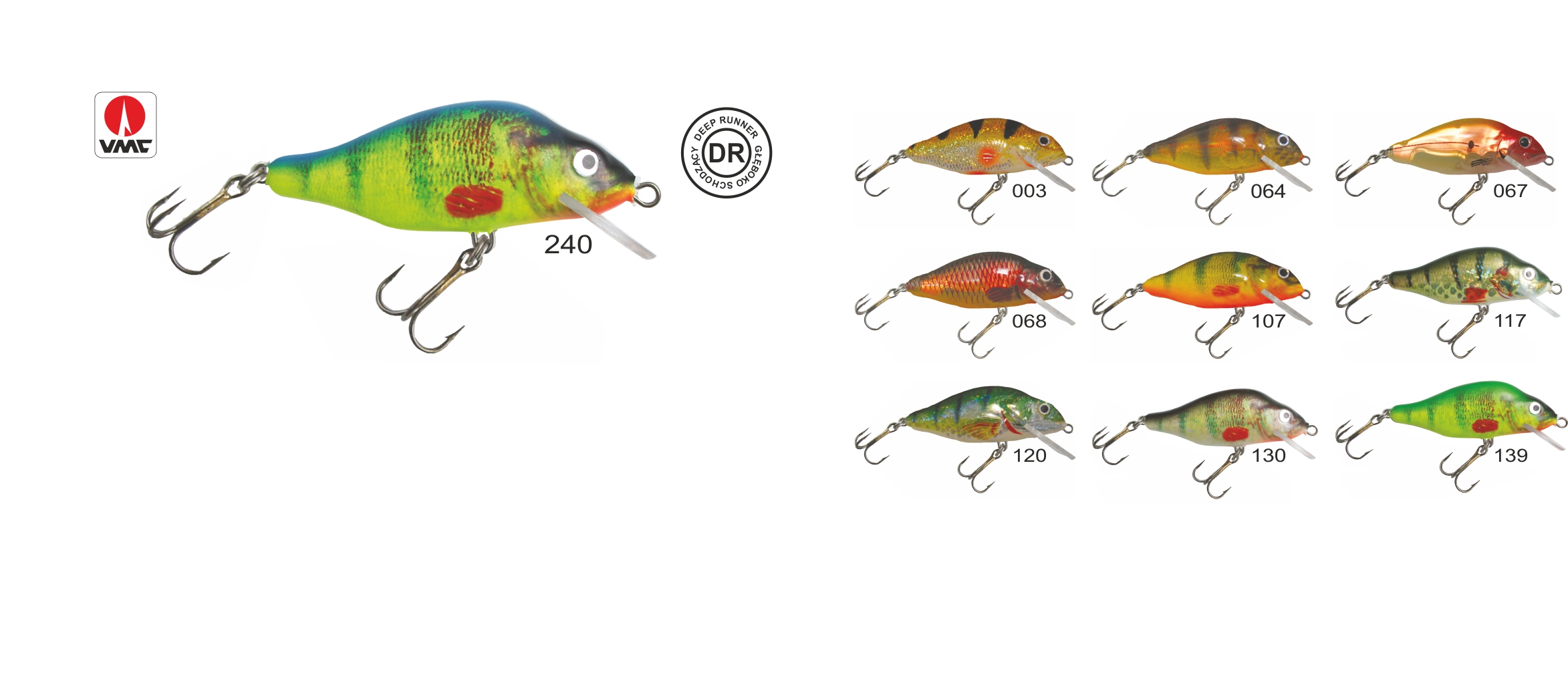 Vobleris HRT Perch Diver 5cm