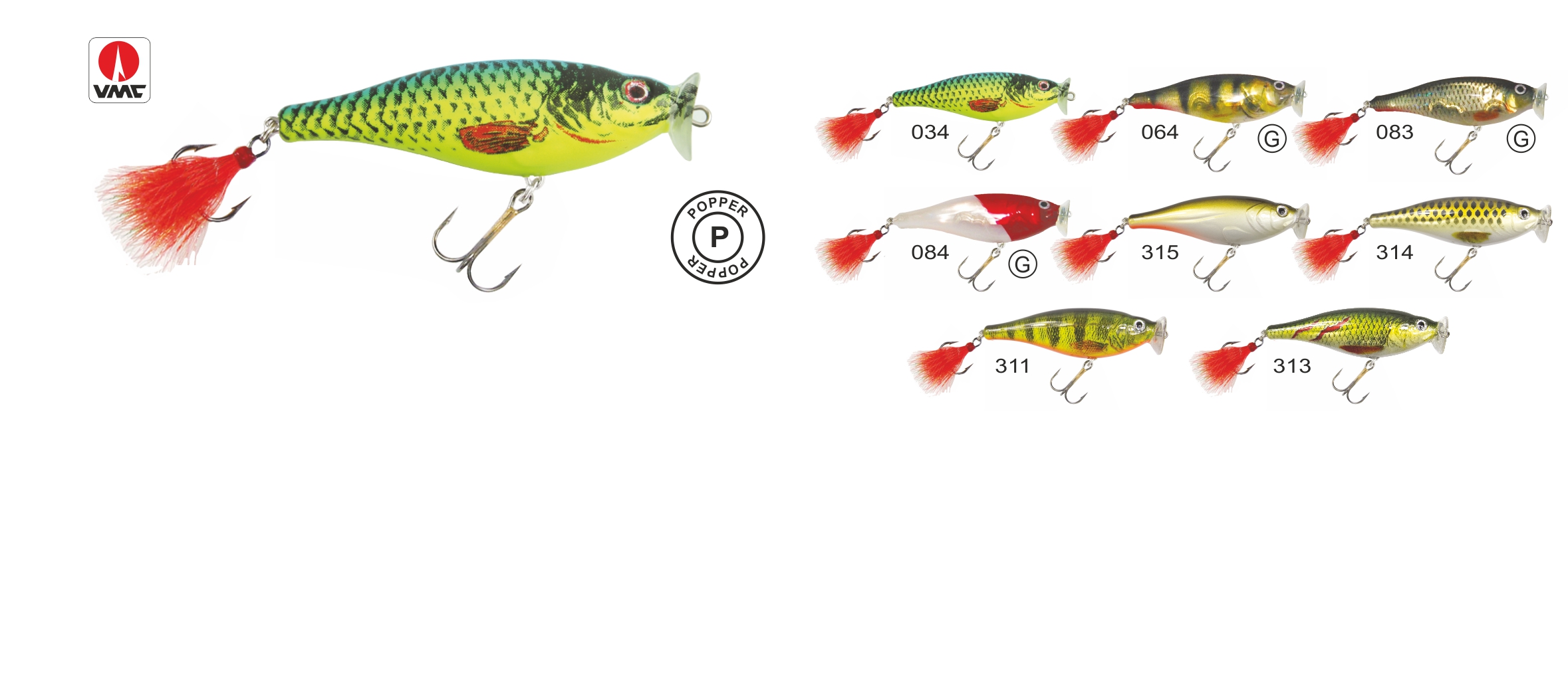 Vobleris HRT Pop Surface 6cm