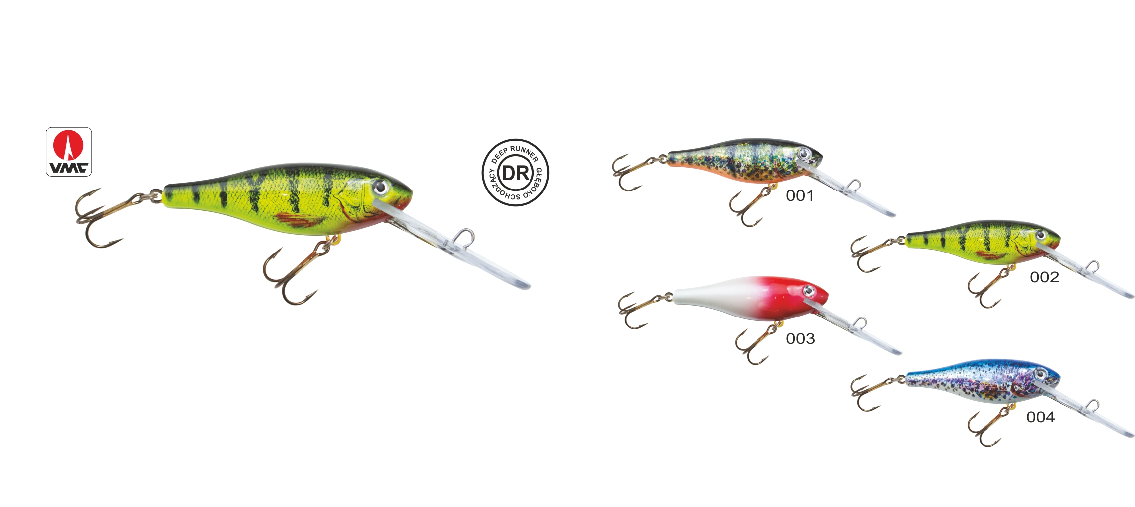 Vobleris HRT Shad Diver 8cm