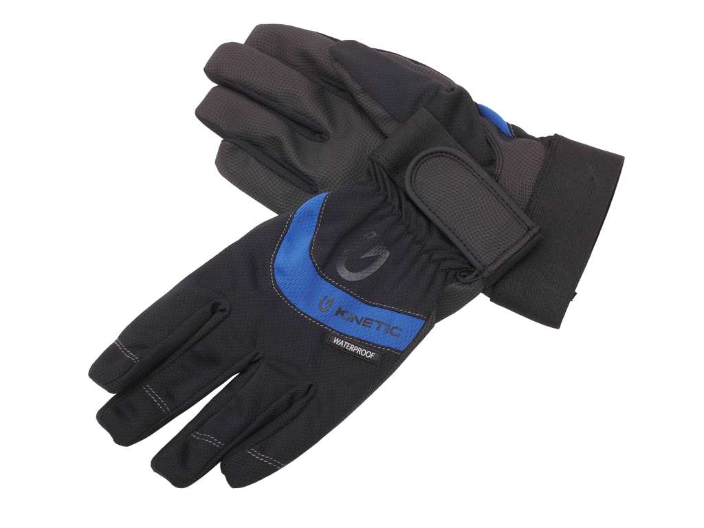 Pirštinės Kinetic Armor Glove Black/Ocean