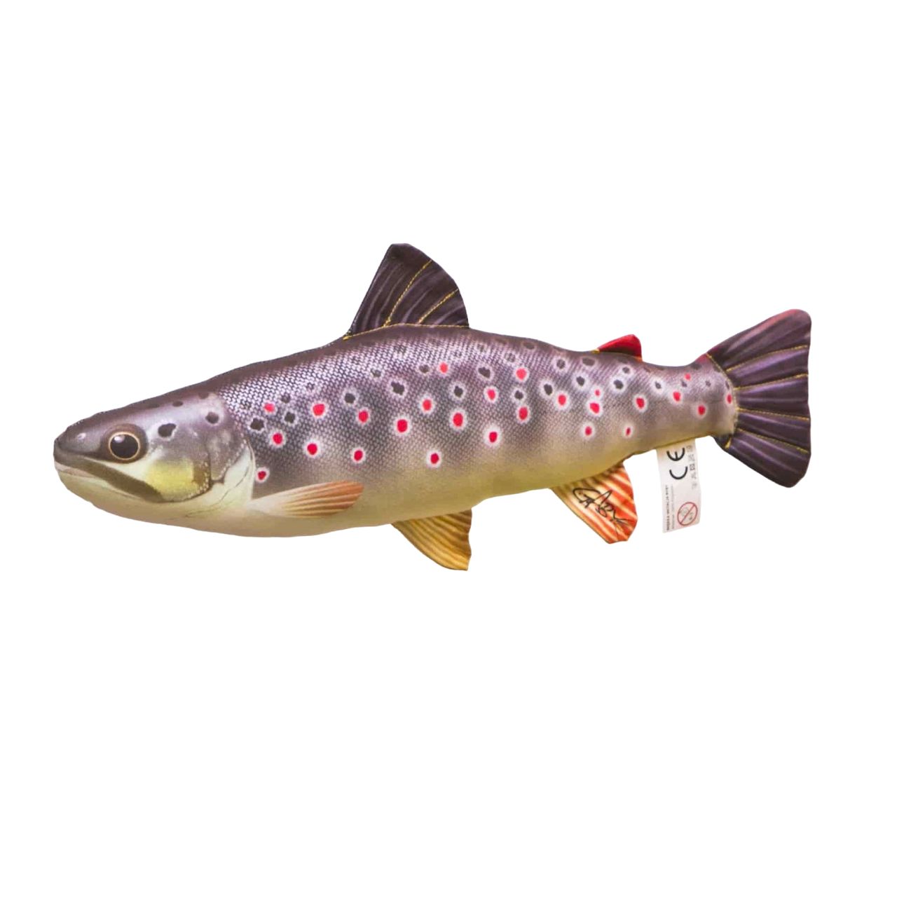 Pliušinė žuvis The Mini Brown Trout 36cm