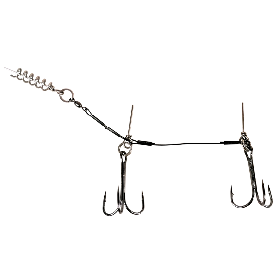 Pavadėliai su trišakiu Stinger Hook