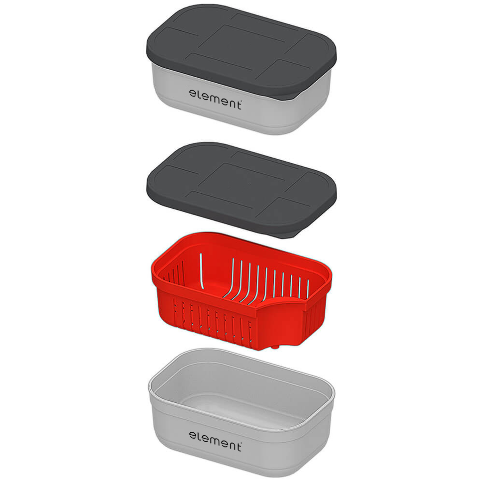 Dėžutė su sieteliu ELEMENT Worm Bucket