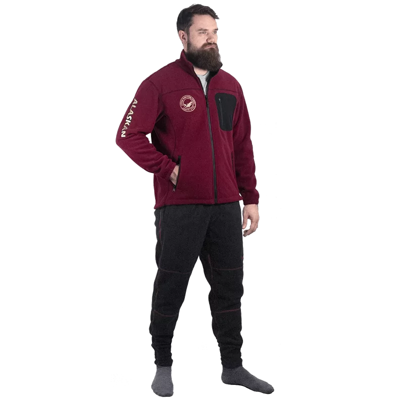 Flisinis švarkas Alaskan Northwind Claret
